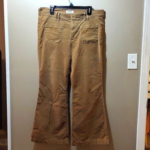 Boot cut Corduroy pants